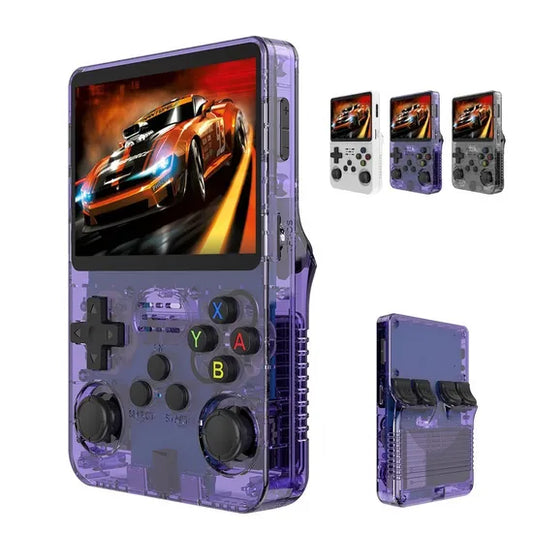 Retro Handheld Gaming Player 64GB Built in 15000+ Dual 3D Joysticks Open Source Linux System Games Consoles