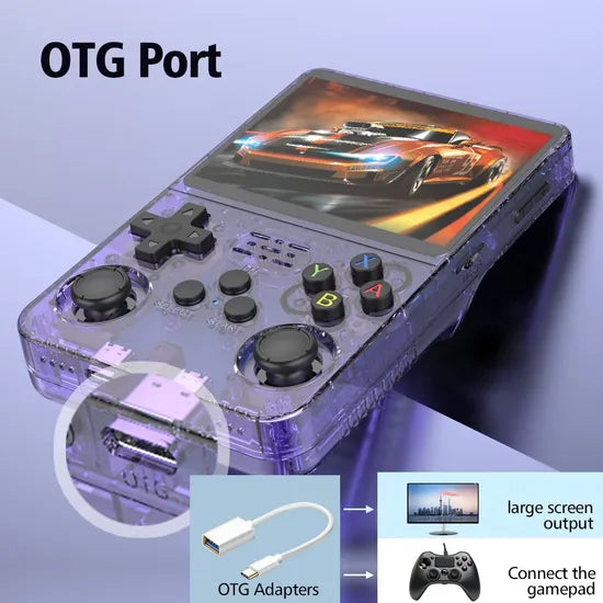 Retro Handheld Gaming Player 64GB Built in 15000+ Dual 3D Joysticks Open Source Linux System Games Consoles